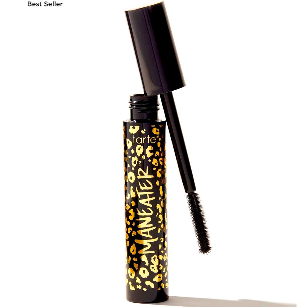 TARTE. MANEATER Mascara. Black. Vegan. Massive Volume. Infinite Length.9ml/0.3oz